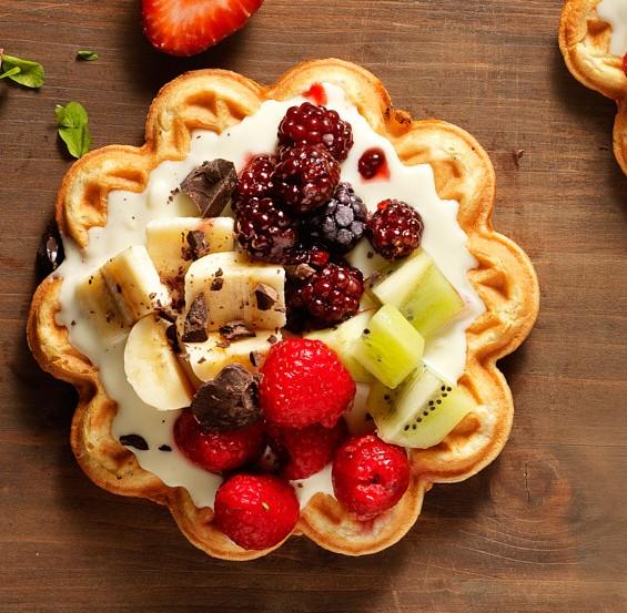 Berry Jungle Waffle 