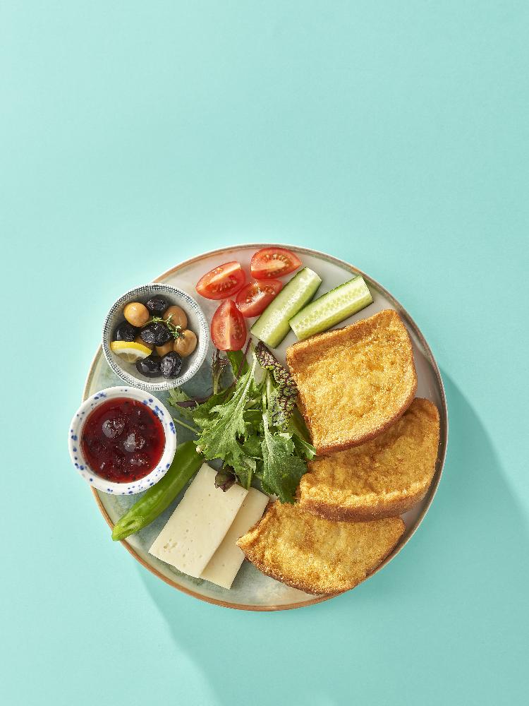 Yumurtalı Çörək Seti