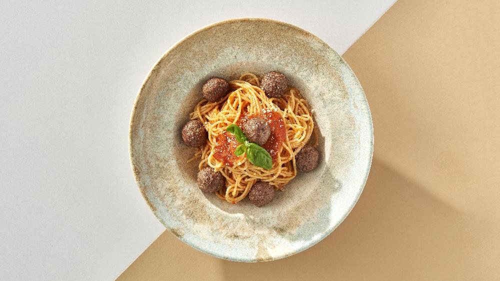 Köftəli Spagetti
