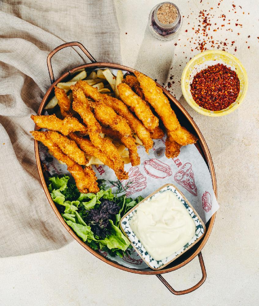 Cajun chicken basket