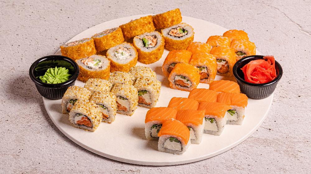 Salmon Set 34 pcs
