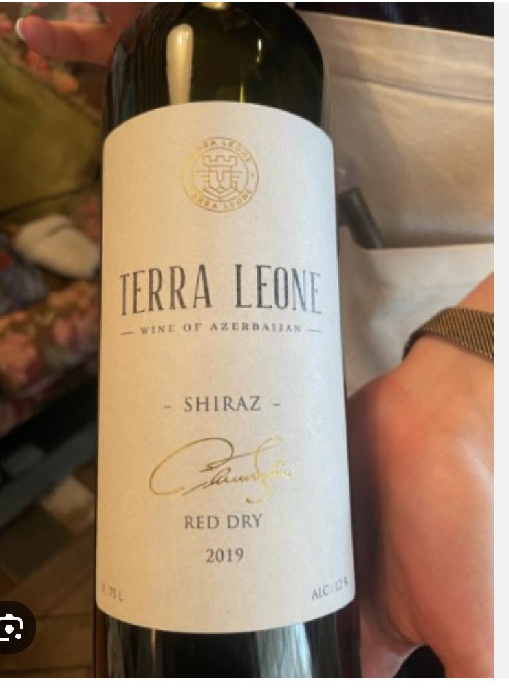 Terra Leone Shiraz red Dry