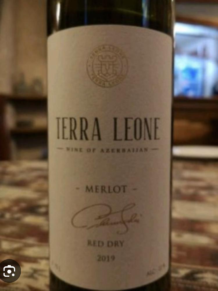 Terra leone Merlot red dry