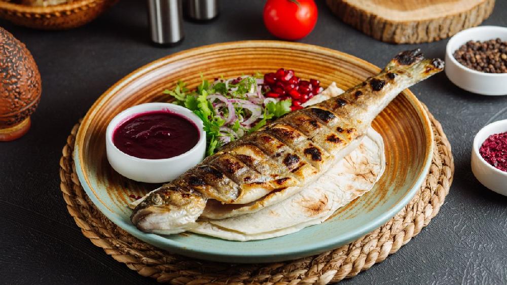 Balıq forel setkada