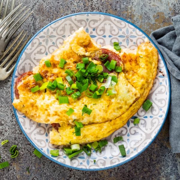 Omlet pendirli 