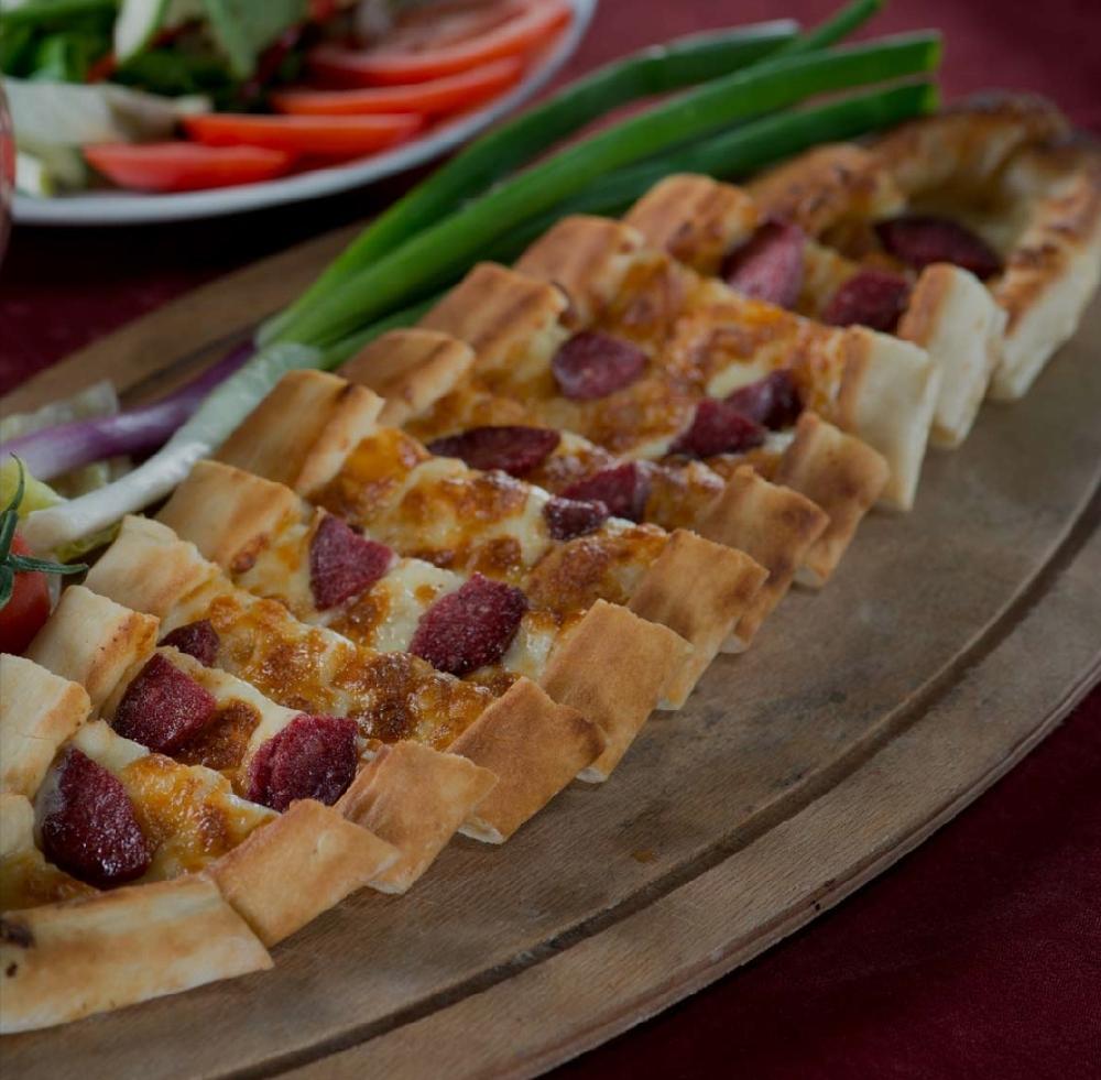  Pide  with "sucuk" sausage