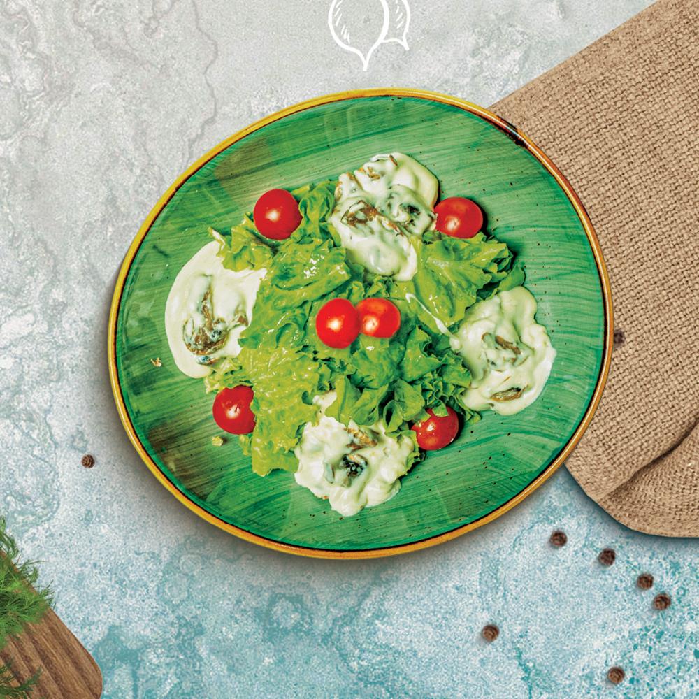 Qrildə Göbələk Salatı