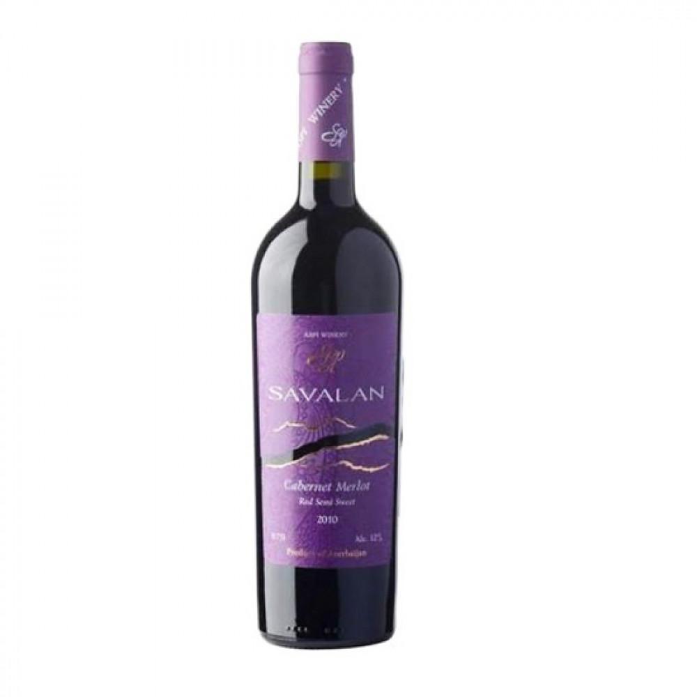Savalan cabernet merlot 750ml