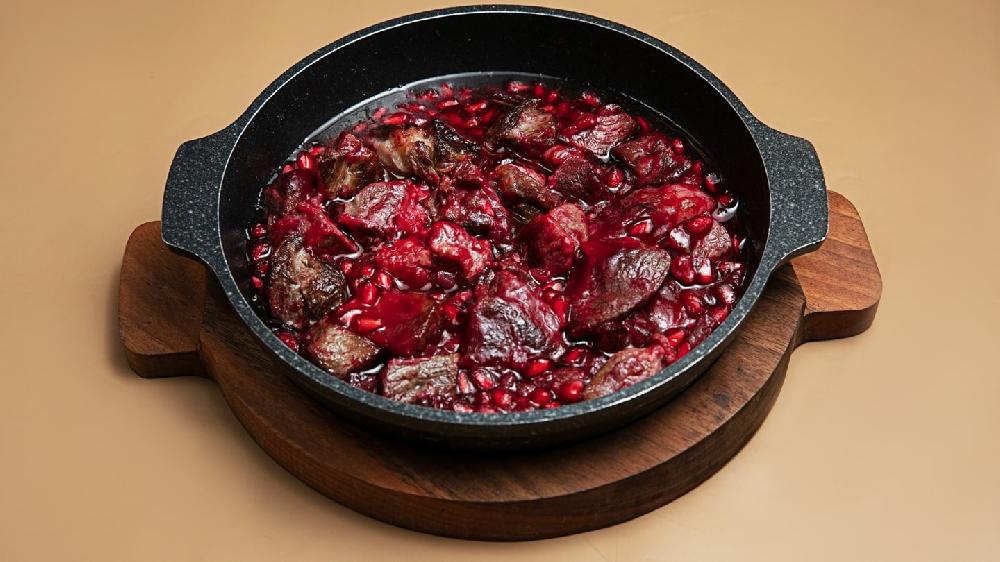 Nar qovurma dana