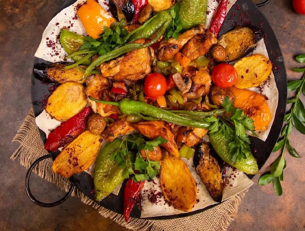 Qarışıq sac (can əti-toyuq)