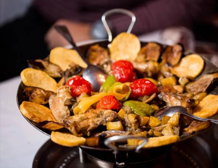 Qarışıq sac (quzu-toyuq)