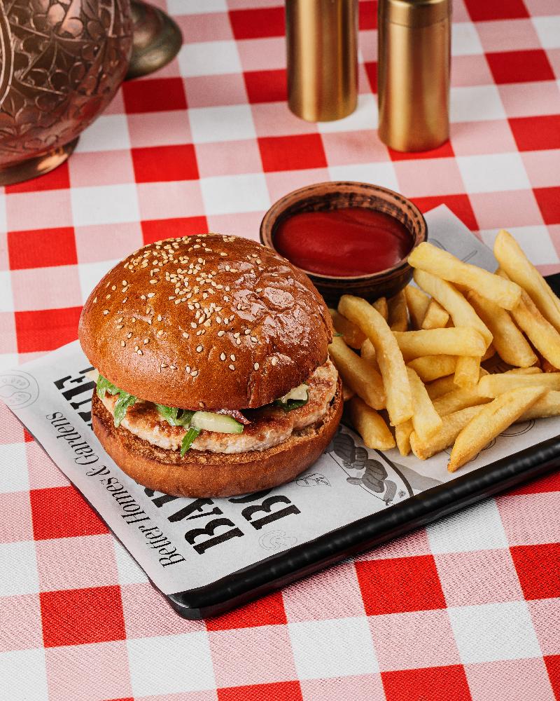 Toyuq burger