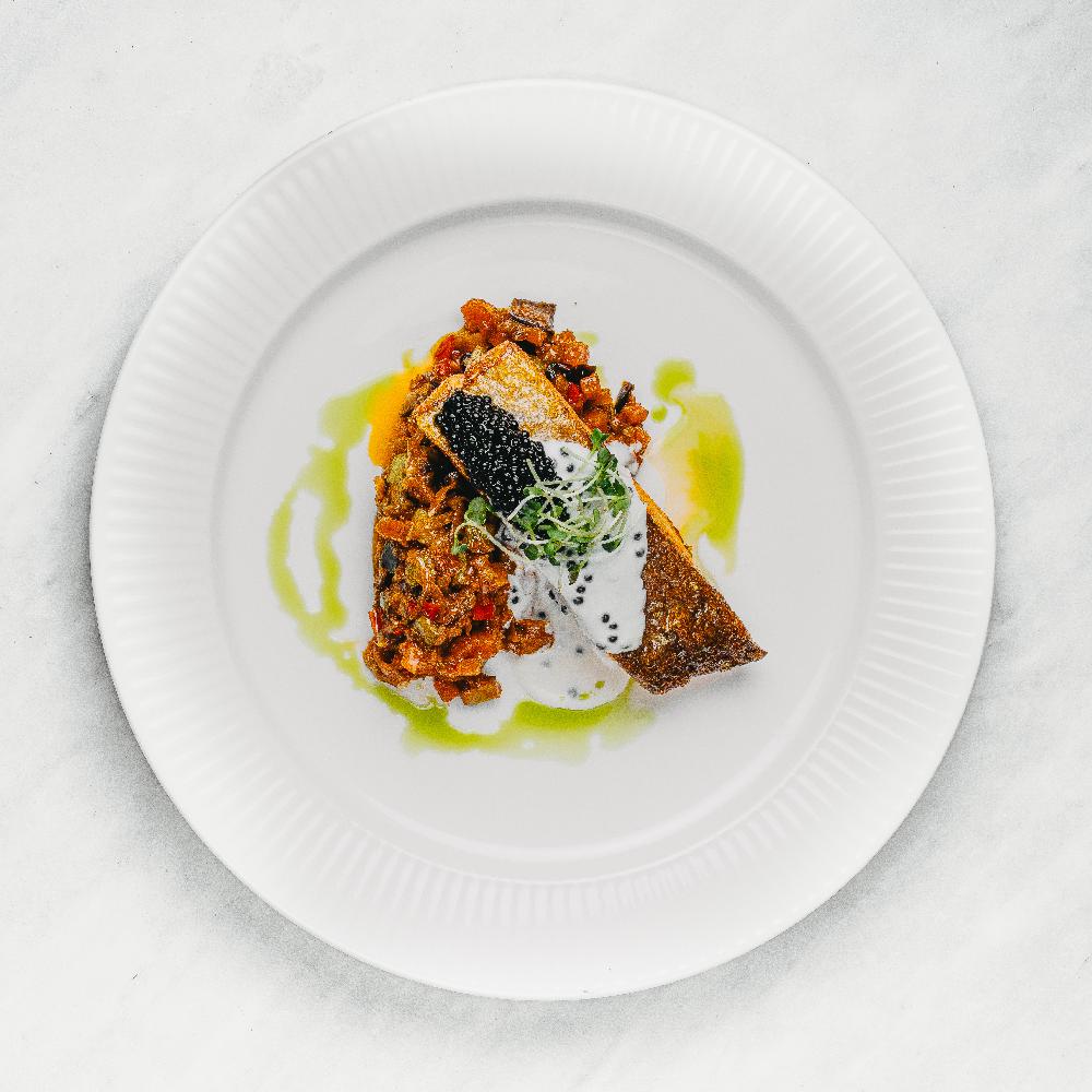 SALMONE CAPONATA