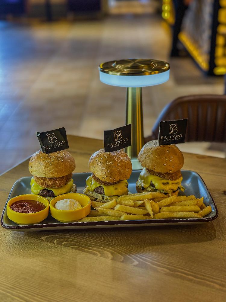 Trio Burger (3 lü)