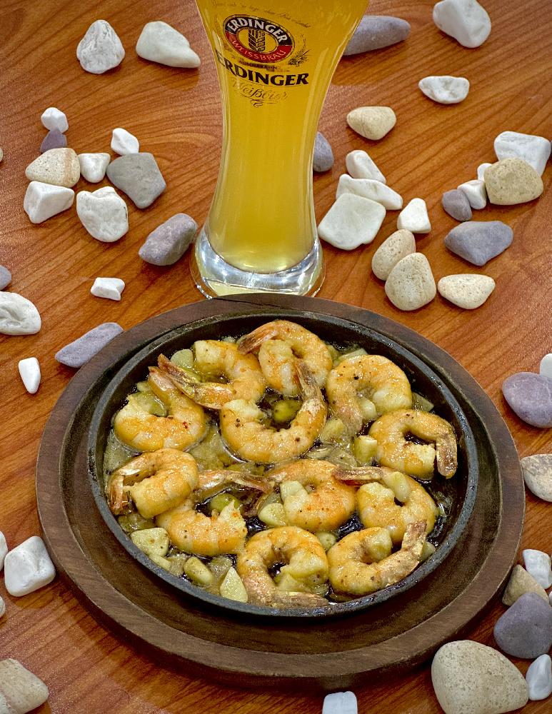 Sarmısaq souslu krivetqa