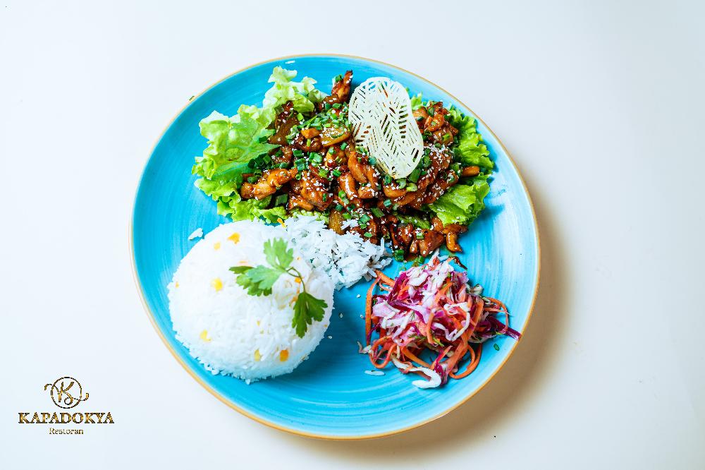 Teryaki Souslu Toyuq (380qr)