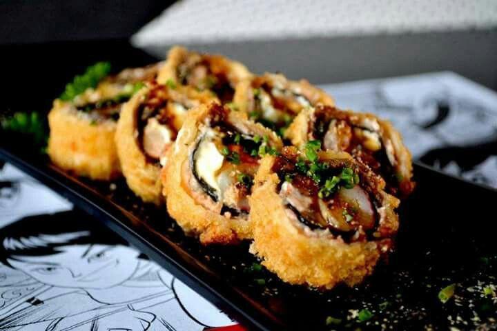 Hot California roll 