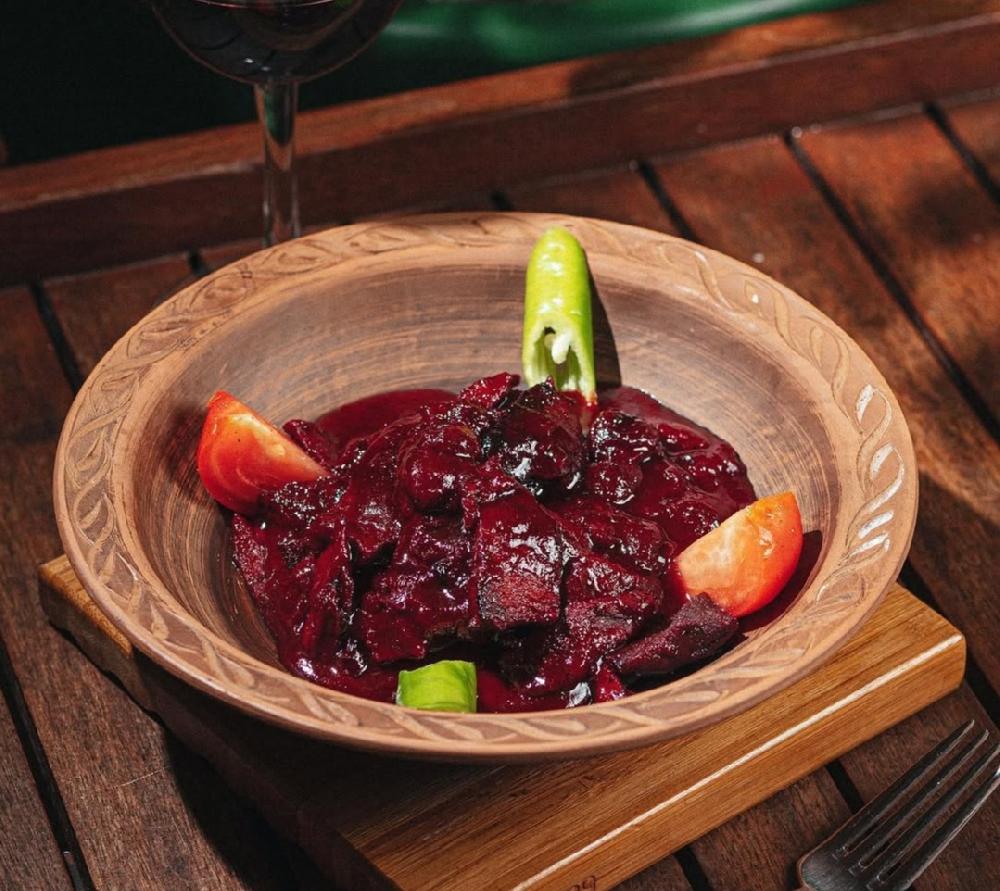 Albalı souslu can əti