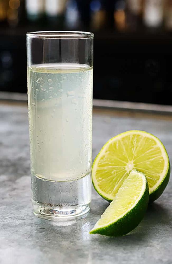 Lime drop shot