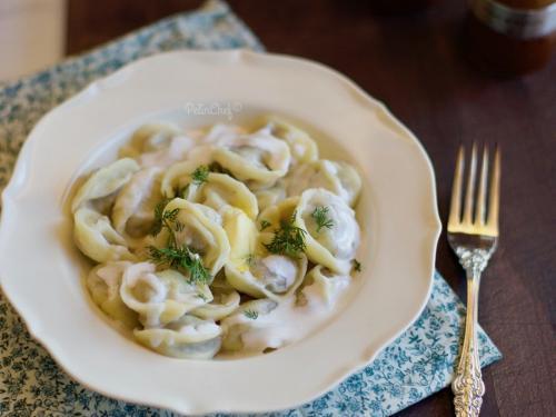 Pelmeni Dana Əti İlə
