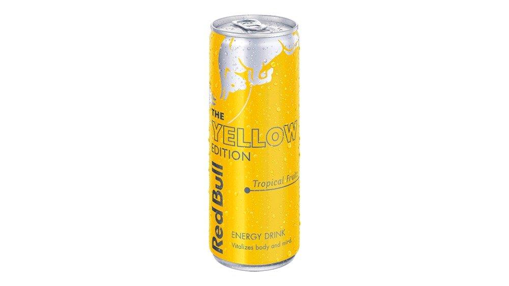 Red bull Yellow Enrtgy drink