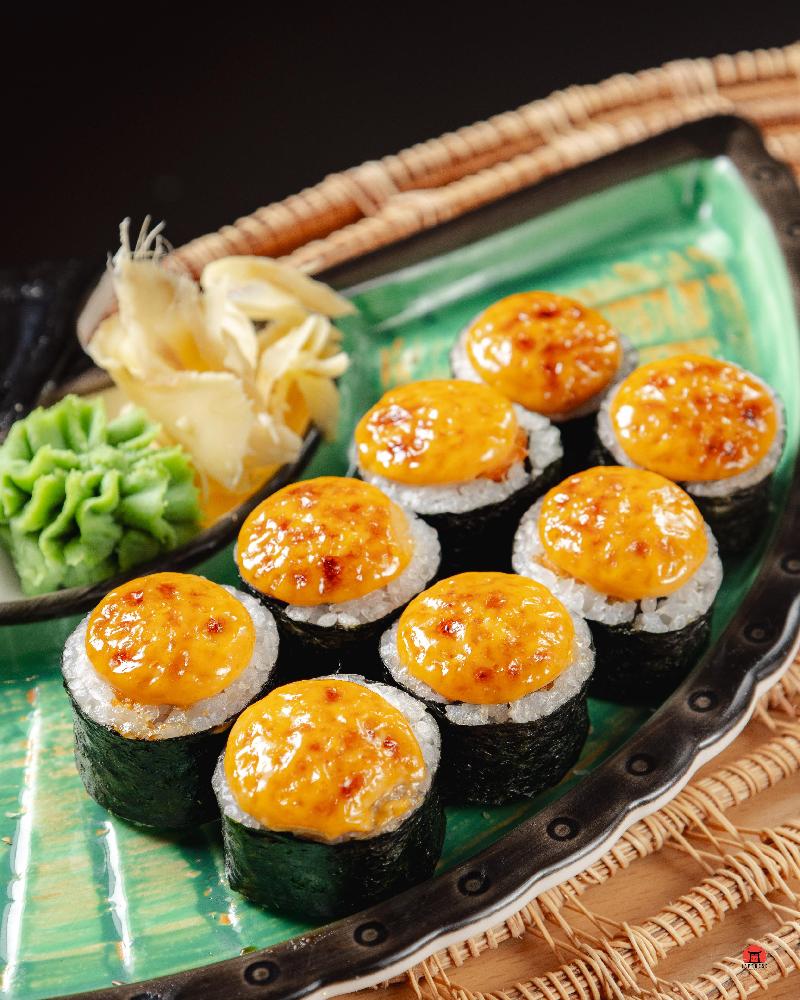 Baked Sake Maki roll