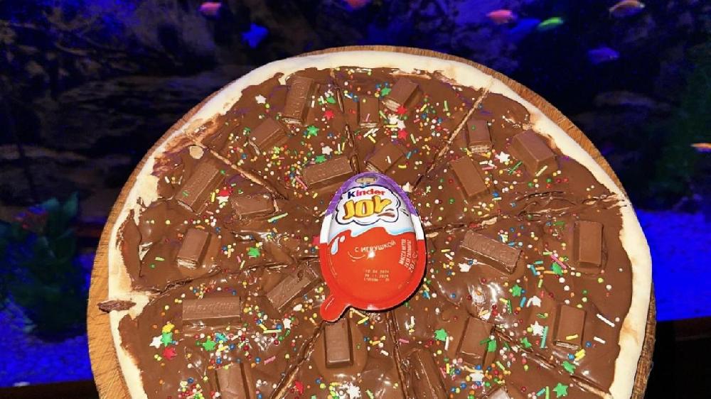 Şokoladlı pizza