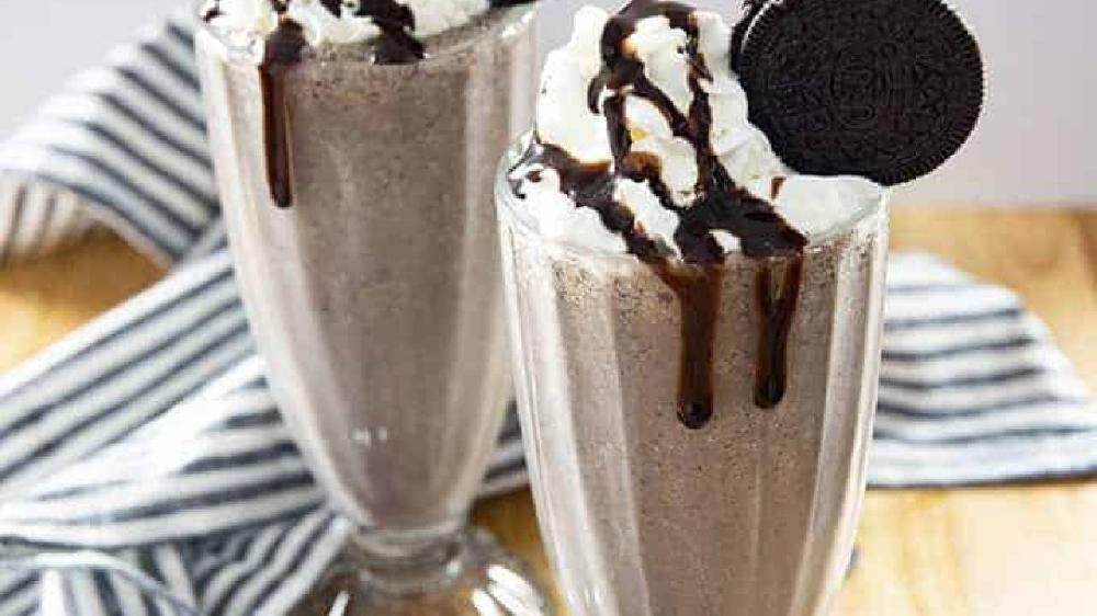 Oreo milk shake 