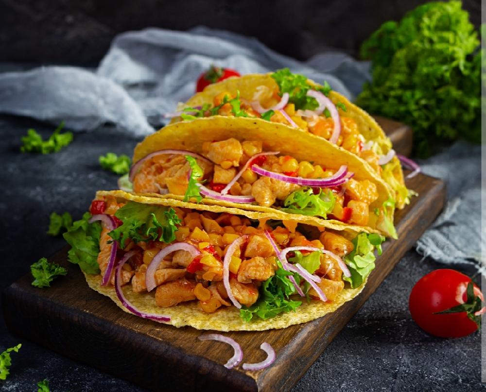 Taco toyuqlu