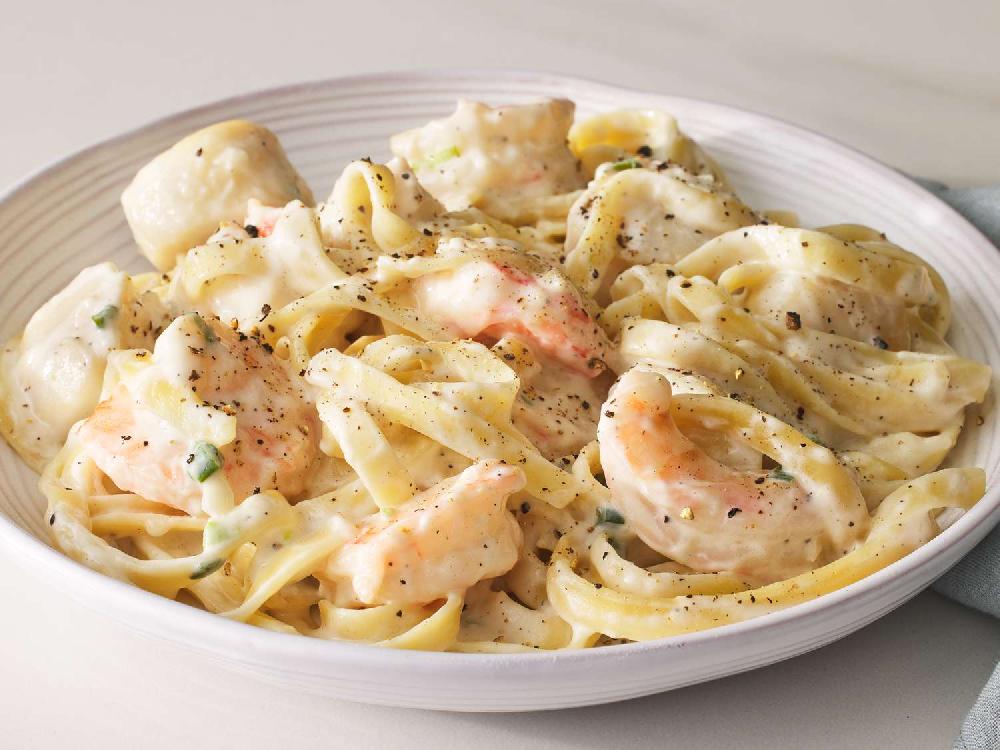 Fettuccine Korner Dəniz Məhsullu