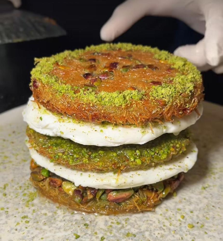 Şefdən özəl künəfə 