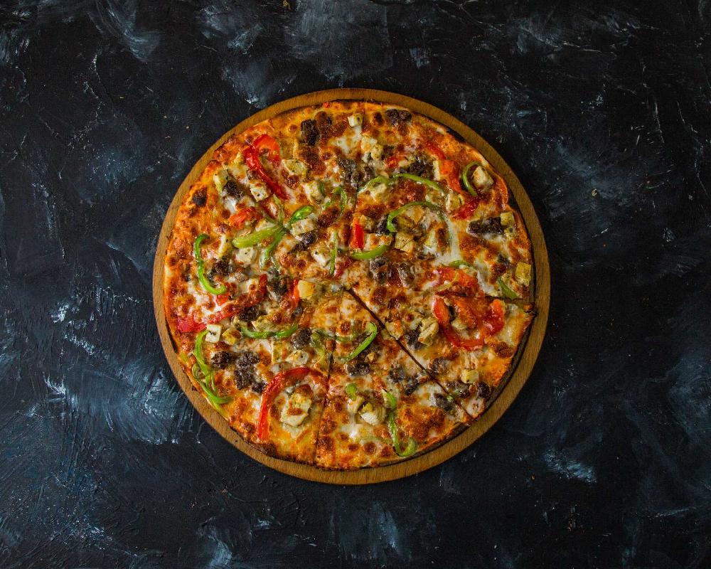 Pizza ətlə 