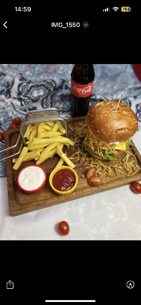 Burger şefə özəl