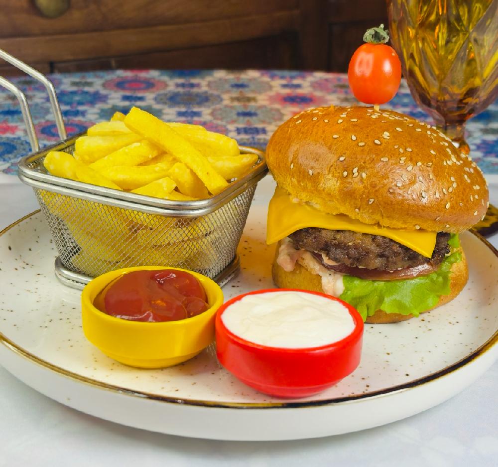 Burger ətli