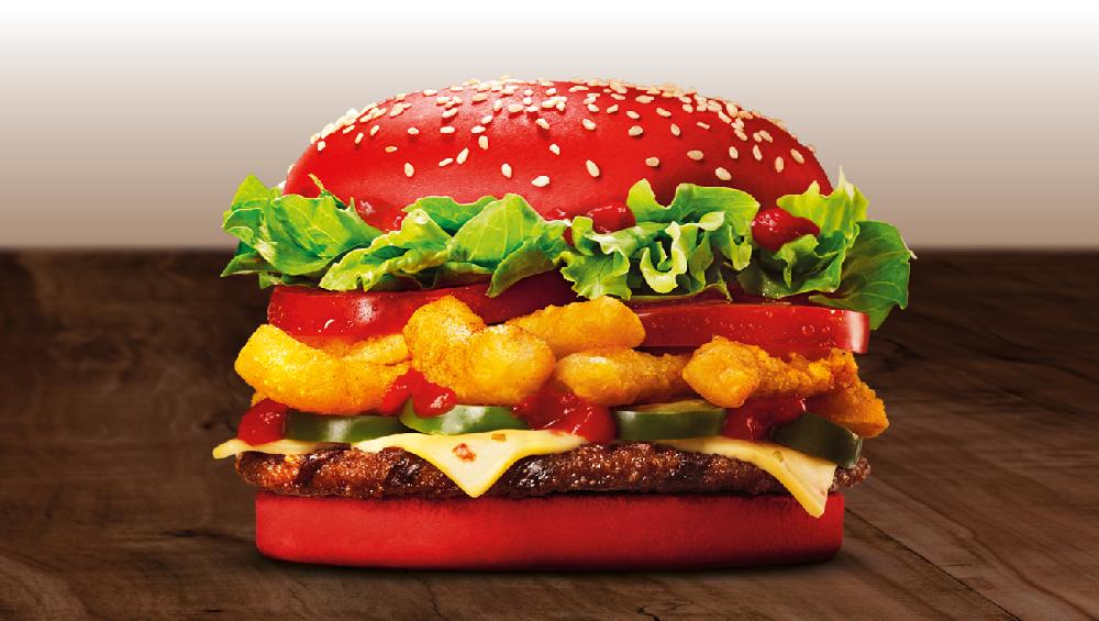 Red burger