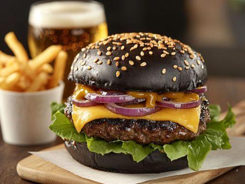 Black burger 