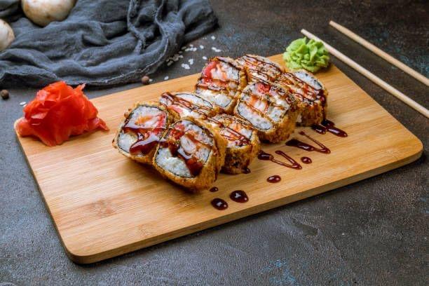 Hot dragon roll
