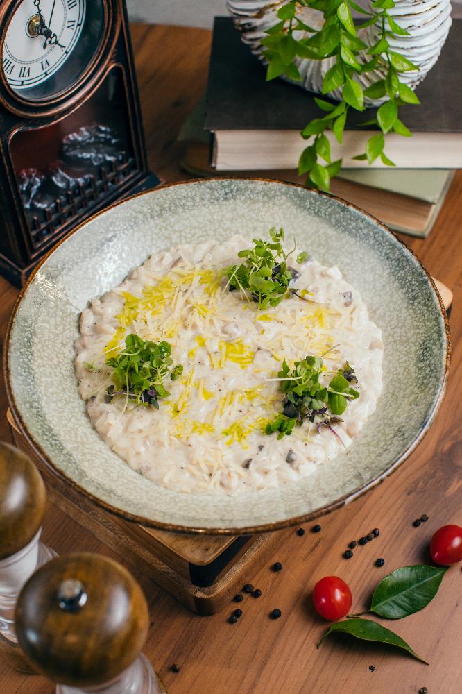 RISOTTO POLLO FUNGHI