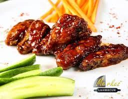 barbeku toyuq qanadlari