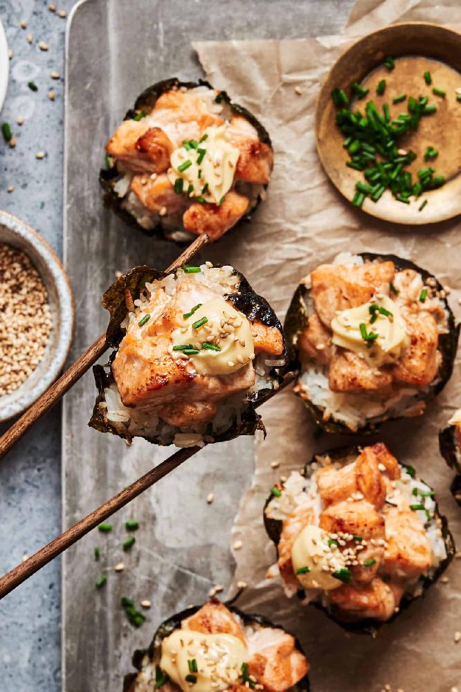 Salmon baked