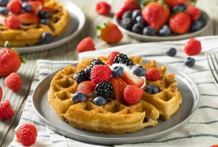 Waffle meyvəli