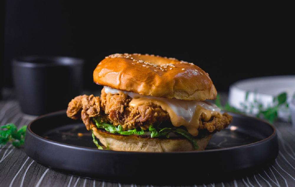 Chicken burger free