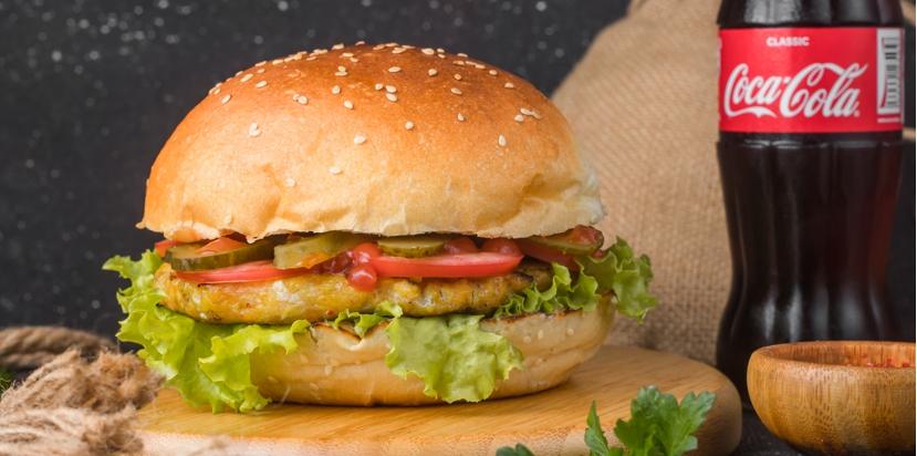 Burger toyuq 