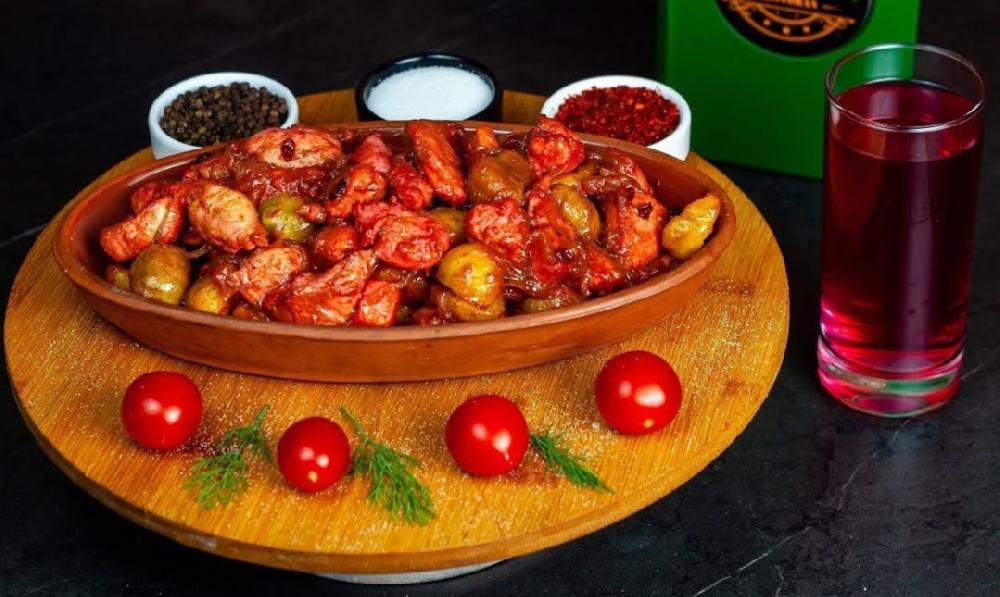 Nar qovurma toyuq 