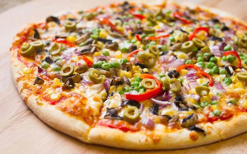Vegeterian pizza
