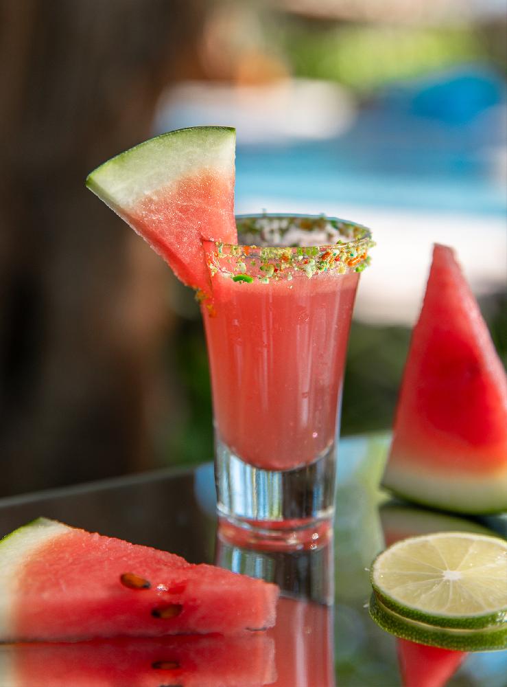 Watermelon shots 