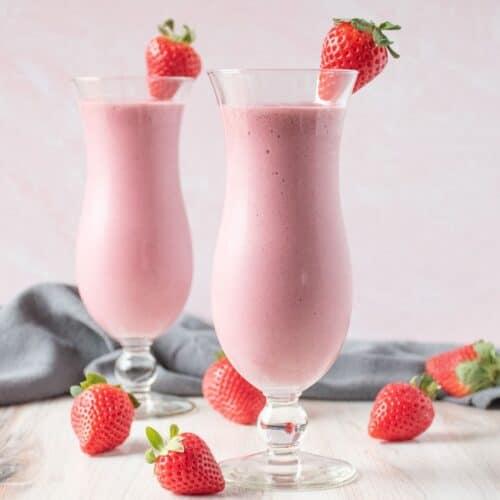 Pink smoothie 