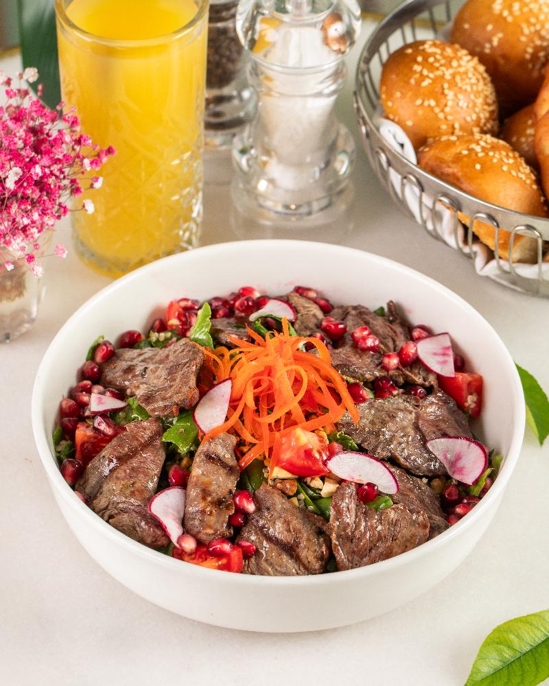 Beef Spinach Salad