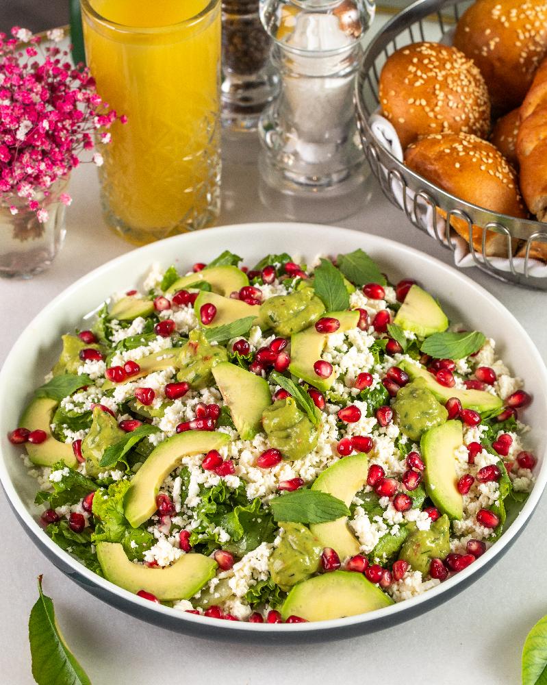 Avocado & Cheese Salad