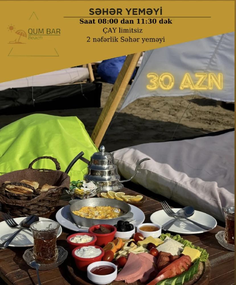 Səhər yeməyi set 2 nəfərlik
